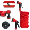 Grafner® 1/2″ Flexibler Gartenschlauch 30 Meter Rot Inkl. 10 Funktionen Brause 17