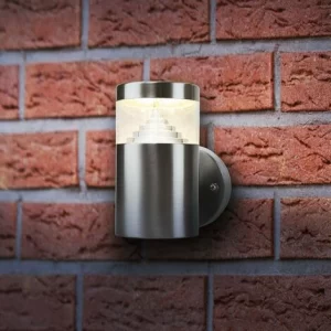 Grafner® Edelstahl Wandlampe 108WB Wandleuchte Mit Integrierten LED Leuchtmittel 15