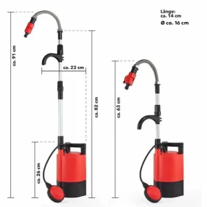 Grafner® Regenfasspumpe Schmutzwasserpumpe Gartenpumpe Regenwasserpumpe 400 Watt RP10811 11