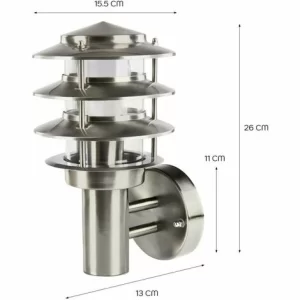 Grafner® Edelstahl-Wandlampe WL10924 11