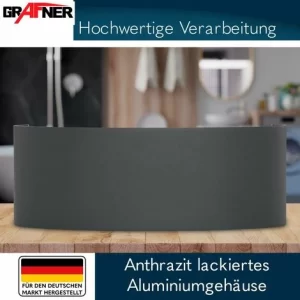 Grafner® LED Aluminium Wandlampe Up Down Außenleuchte Innenleuchte Modern WL10951 13