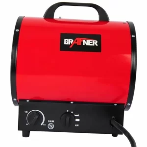 Grafner® Elektroheizer Heizlüfter Bauheizer 9 KW Heizstrahler EH10936 11