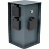 Grafner® Steckdosensäule Anthrazit Mit Dämmerungssensor Edelstahl Gartensteckdose Energiesäule AS109 19