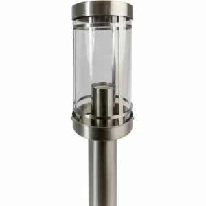 Grafner® Edelstahl Wegleuchte Gartenlampe 80cm Standleuchte 15