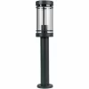 Grafner® Edelstahl Wegleuchte Gartenlampe 50cm Standleuchte Anthrazit 19