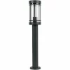 Grafner® Edelstahl Wegleuchte Gartenlampe 80cm Standleuchte Anthrazit 17