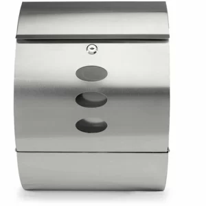 Grafner® Edelstahl Briefkasten Mit Zeitungsrolle Und 3 Sichtfenstern Postkasten 11