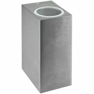 Grafner® Aluminium Wandlampe 37SQWB-2 Poliert Wandleuchte Lichtschein Up&Down/Oben&Unten 13