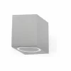 Grafner® Aluminium Wandlampe 37SQWB Poliert Wandleuchte Lichtschein Down/Unten 19