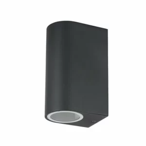 Grafner® Aluminium Wandlampe 37WB-2 Leuchte Lichtschein Up&Down/Oben&Unten In Schwarz 9